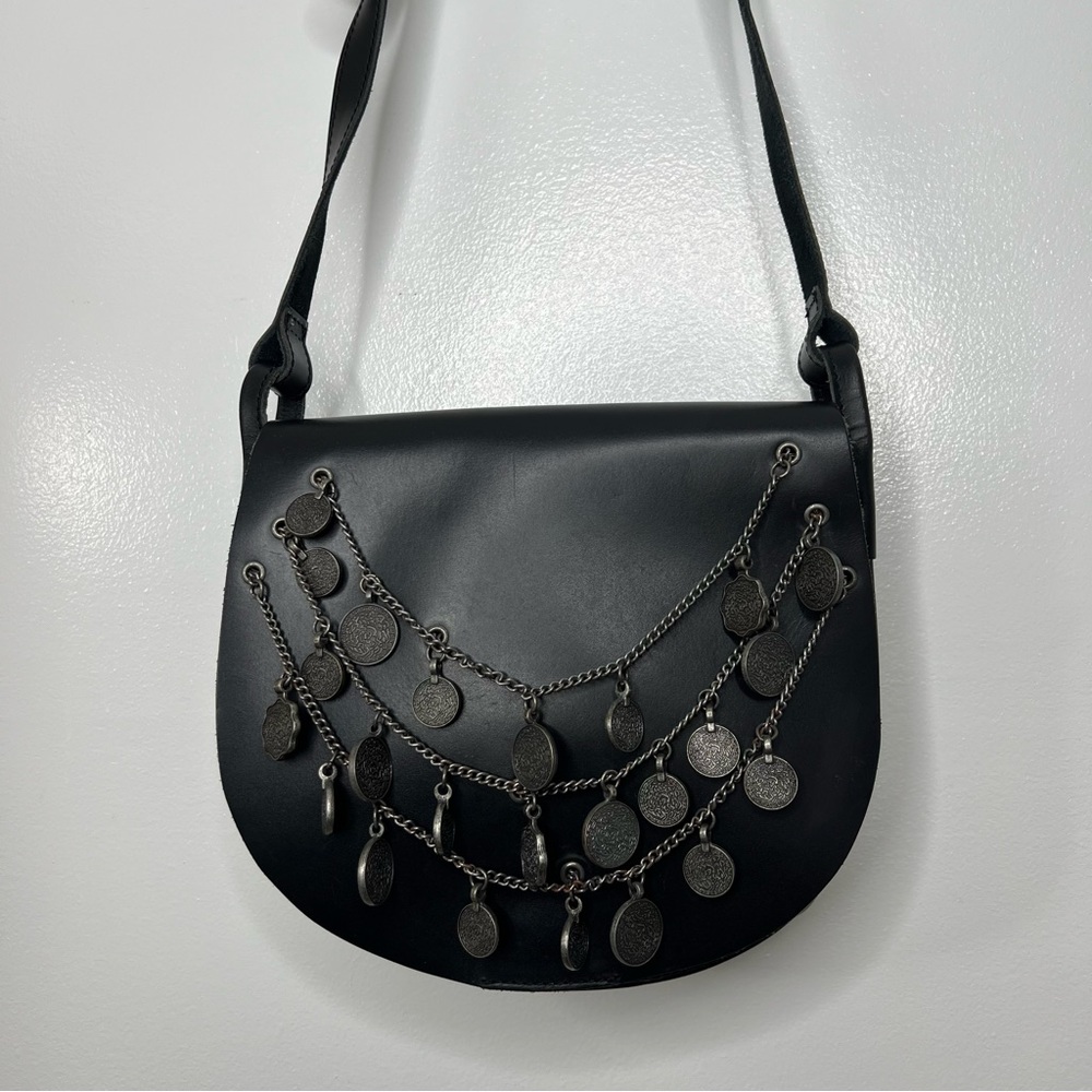 Zara | Saddle Leather Crossbody Bag